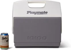 Igloo Playmate Elite - Kleine Koelbox - 15,2 Liter - Grijs -Buitenkampeer Winkel 1200x851