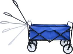 Merkloos Bolderkar - Bolderkar Opvouwbaar - Bolderwagen - Bolderwagen Opvouwbaar - Blauw 13 Merkloos Bolderkar - Bolderkar Opvouwbaar - Bolderwagen - Bolderwagen Opvouwbaar - Blauw -Buitenkampeer Winkel 1200x877 5