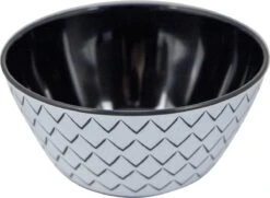 Bo-Camp Servies - Mix & Match - 16 Delig - Zwart/Wit -Buitenkampeer Winkel 1200x881