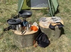 Hikr® Camping Pannenset - Complete 22-delige Kookset - Lichtgewicht - Kookgerei Servies - Outdoor - BPA-vrij - Keukengerei Set -Buitenkampeer Winkel 1200x886