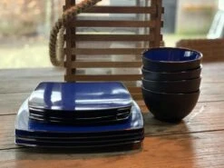 Camping Servies - 12 Delig – 100% Melamine Servies Set – Campingservies – Melamine Servies - Blue Ocean -Buitenkampeer Winkel 1200x900 42