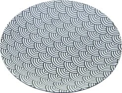 Bo-Camp Servies - Mix & Match - 16 Delig - Zwart/Wit -Buitenkampeer Winkel 1200x914