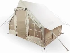 Opblaasbare Vier Persoons Tent Beige 300x200x210 Cm -Buitenkampeer Winkel 1200x915