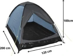Orange85 Tent - 1 Persoons - Festivaltent - Blauw - Glow In The Dark - 200x120x100 Cm - Polyester 7 Orange85 Tent - 1 Persoons - Festivaltent - Blauw - Glow In The Dark - 200x120x100 Cm - Polyester -Buitenkampeer Winkel 1200x925 2
