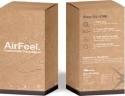 AirFeel Opblaasbaar Slaapmatje - Ingebouwde Pomp En Kussen - Lichtgewicht - 196 X 60 X 6cm - Gray -Buitenkampeer Winkel 1200x928 4