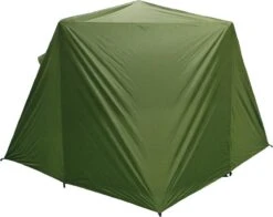 FisherPro Karpertent Met Stormcover – Vistent – Tent - Bescherming Tegen Zon En Wind – 100% Waterdichte Stormhoes – Met Handige Meeneemtas – Ook Geschikt Als Strandtent Of Festivaltent – Extra Veiligheid En Warmte Door Stormcover -Buitenkampeer Winkel 1200x953 2