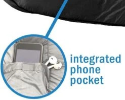 HikeMeister Mummy Slaapzak 1600 Gram - Kamperen - Zwart - Ca. 220 X 80 Cm - Met Binnenzak - Comfortzone: 0-15 Graden - Draagtas 9 HikeMeister Mummy Slaapzak 1600 Gram - Kamperen - Zwart - Ca. 220 X 80 Cm - Met Binnenzak - Comfortzone: 0-15 Graden - Draagtas -Buitenkampeer Winkel 1200x964 1