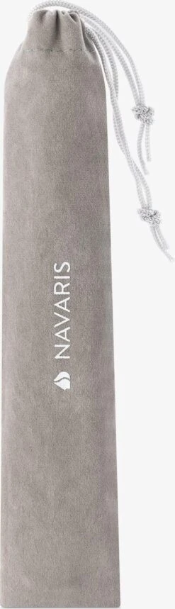Navaris Spork En Lepel Met Extra Lange Handgreep - Campingbestek Van Titanium - Bestek Voor Onderweg - Lichtgewicht - Inclusief Bewaarzakje -Buitenkampeer Winkel 345x1200