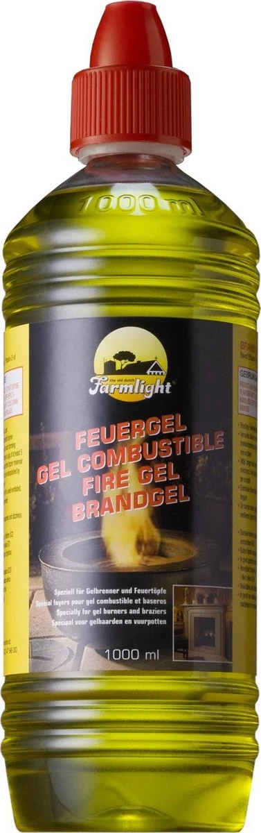 Merkloos 12 Flessen Brandgel Farmlight| Brandpasta Farmlight 1 Merkloos 12 Flessen Brandgel Farmlight| Brandpasta Farmlight