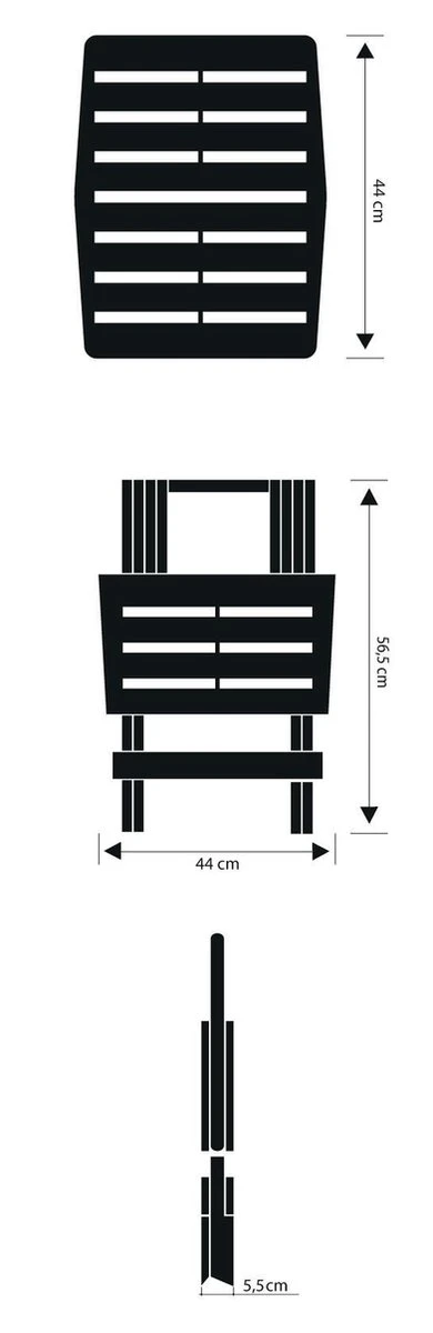 GENERIC Bijzettafel Adige Wit Kunststof 45x43x50cm 6 GENERIC Bijzettafel Adige Wit Kunststof 45x43x50cm - Afbeelding 6