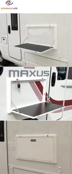 Merkloos NormadicLife® - Outdoor – Opklapbare Tafel - Eettafel – Tafel Voor Buitenkeuken - Caravan – Camper – Picknicktafel - Ingebouwd Ledlicht – Wit 10 Merkloos NormadicLife® - Outdoor – Opklapbare Tafel - Eettafel – Tafel Voor Buitenkeuken - Caravan – Camper – Picknicktafel - Ingebouwd Ledlicht – Wit -Buitenkampeer Winkel 496x1200