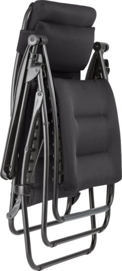 Lafuma RSX Clip Air Comfort - Relaxstoel - Verstelbaar - Inklapbaar - Zero Gravity - Acier -Buitenkampeer Winkel 542x1200