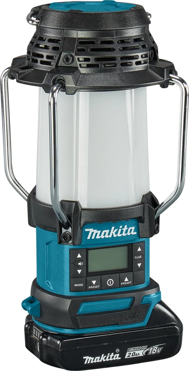 Makita DMR055 | 14,4 V / 18 V | Camping Lamp | Met Radio | Zonder Accu's En Lader 1 Makita DMR055 | 14,4 V / 18 V | Camping Lamp | Met Radio | Zonder Accu's En Lader