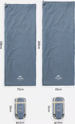 Naturehike® Slaapzak - Lichtgewicht - 205*85cm - Compact - Waterdicht - 3 Seizoenen Slaapzak Lente, Zomer & Herfst - Outdoor - Slaapzakken Volwassen & Kinderen -Buitenkampeer Winkel 726x1200