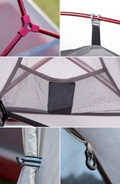 Cloud Up 3 Upgraded - Naturehike® - Tent 3 Persoons - Lichtgewicht Tent - Incl. Grondzeil - 20D 4000MM - Outdoor Kampeertent - Waterdicht - Hiking & Wandelen -Buitenkampeer Winkel 780x1200