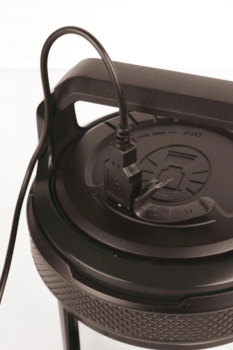 Coleman Twist+ 300 Camping Lantaarn - 300 Lumen - Oplaadbaar - Zwart 7 Coleman Twist+ 300 Camping Lantaarn - 300 Lumen - Oplaadbaar - Zwart - Afbeelding 7