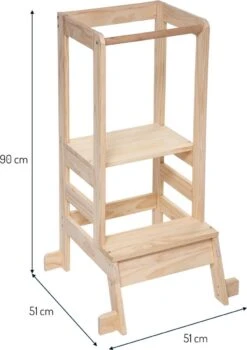 Merkloos Eazy Living Leertoren - Opstapkruk Voor Kinderen Berthe 5 Merkloos Eazy Living Leertoren - Opstapkruk Voor Kinderen Berthe -Buitenkampeer Winkel 846x1200 1