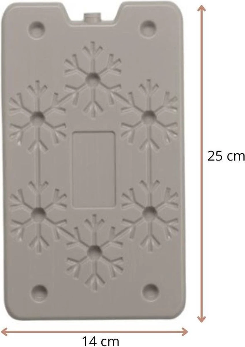 Orange85 Koelelementen - 3 Stuks - 25 X 14 Cm - 3 Kleuren - 400 Gram 6 Orange85 Koelelementen - 3 Stuks - 25 X 14 Cm - 3 Kleuren - 400 Gram - Afbeelding 6