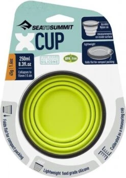 Sea To Summit X-Cup - Campingservies Inklapbaar - Beker - Lime - 95mm -Buitenkampeer Winkel 849x1200 3