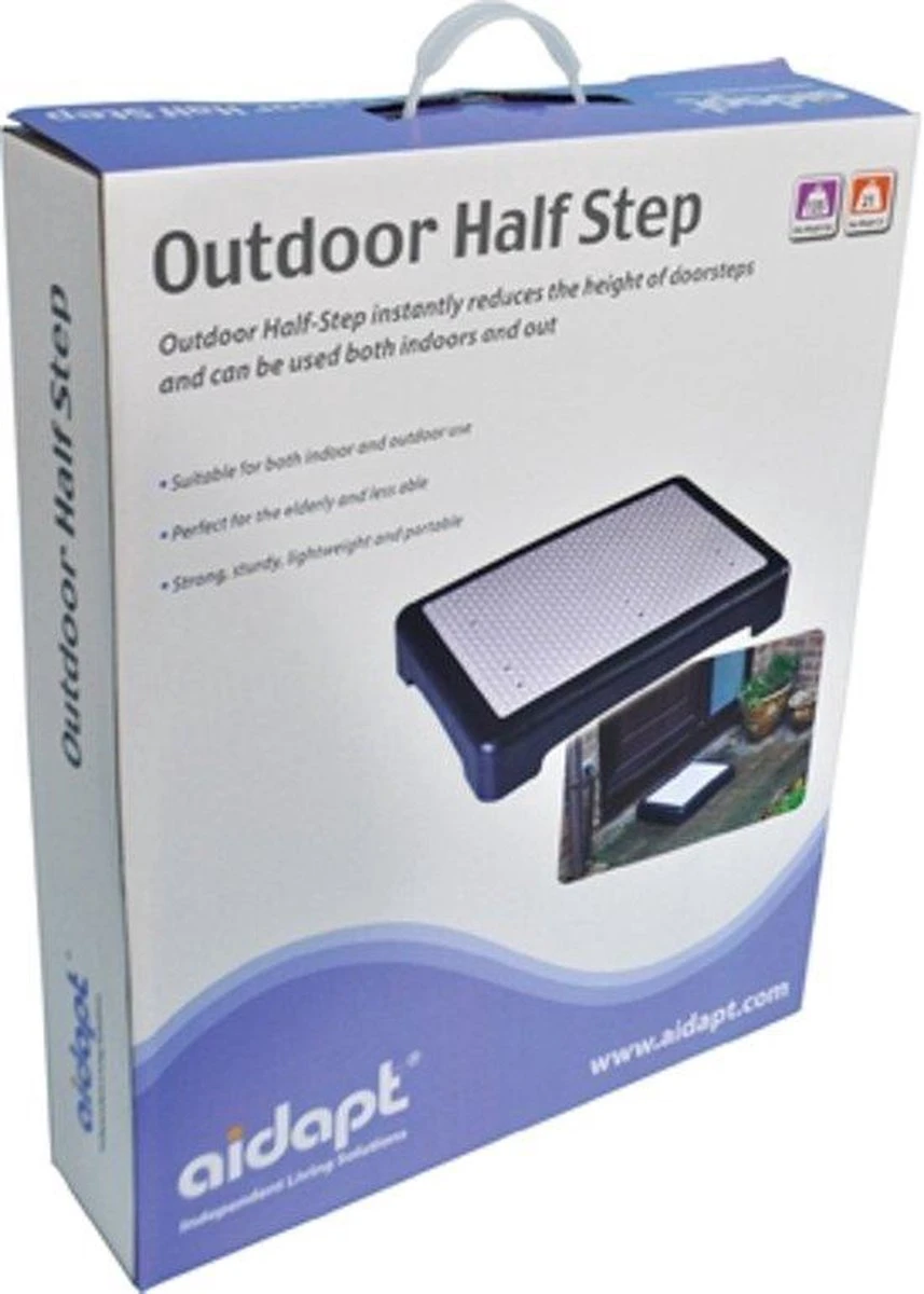 Aidapt - Opstapje - 9 Cm Hoog - Geschikt Voor Buitengebruik 5 Aidapt - Opstapje - 9 Cm Hoog - Geschikt Voor Buitengebruik - Afbeelding 5