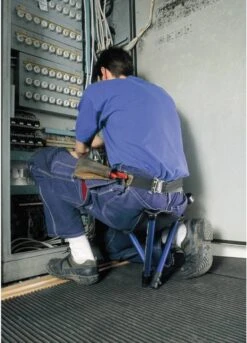 Walkstool - 3-Poots Krukje - Comfort 55 Cm - Verstelbaar - Zwart -Buitenkampeer Winkel 865x1200