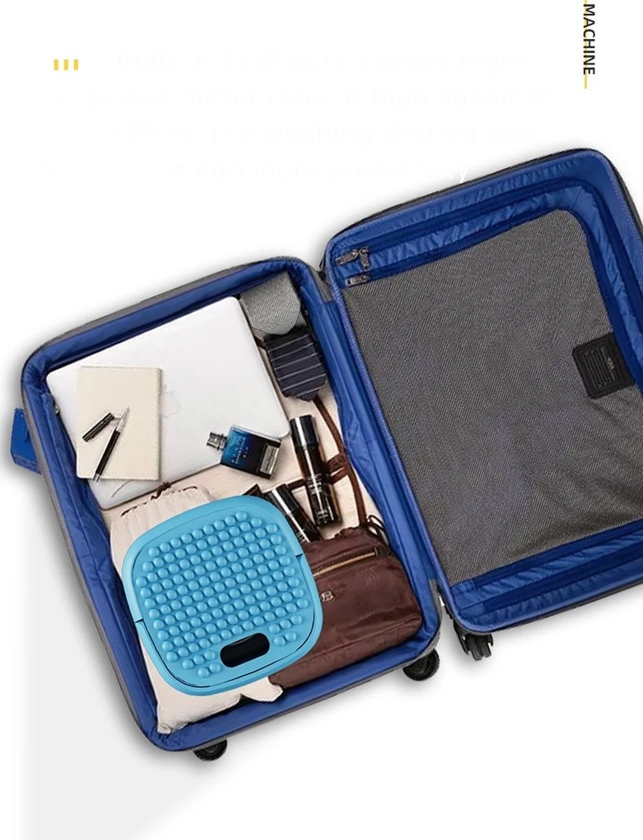 Mini Wasmachine - Camping Wasmachine - Opvouwbare Wasmachine - Handwasmachine - Fruitwasser - Kampeer Wasmachine - Valentijn - Wasdroger 5 Mini Wasmachine - Camping Wasmachine - Opvouwbare Wasmachine - Handwasmachine - Fruitwasser - Kampeer Wasmachine - Valentijn - Wasdroger - Afbeelding 5