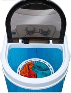Mini-lader, Wasmachine, Met Centrifuge, Campingwasmachine Tot 3 Kg, Klein En Handig Met Draaggreep [Energieklasse B] -Buitenkampeer Winkel 926x1200 3
