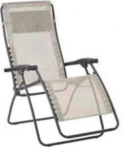 Lafuma RSXA Clip - Relaxstoel - Verstelbaar - Inklapbaar - Zero Gravity - Seigle -Buitenkampeer Winkel 979x1200