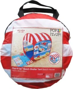 Pop-Up Strandtent: Beach Hut - Speeltent -Buitenkampeer Winkel 986x1200