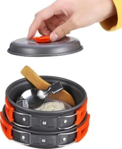 Camping Outdoor Kookset 13-delig Camping Servies En Pannen Pannenset Keukengerei - BPA-vrij & Geen Giftige Stoffen - Opvouwbaar & Licht - Ideaal Voor Reizen, Festival, Wandelen 13 Camping Outdoor Kookset 13-delig Camping Servies En Pannen Pannenset Keukengerei - BPA-vrij & Geen Giftige Stoffen - Opvouwbaar & Licht - Ideaal Voor Reizen, Festival, Wandelen -Buitenkampeer Winkel 989x1200 2